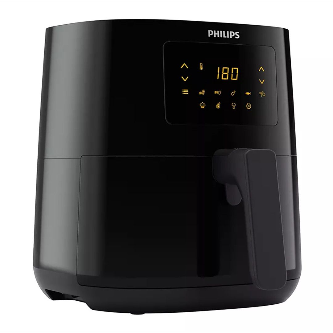 Philips Essential, 4,1 L, 1400 W, must - Kuumaõhufritüür