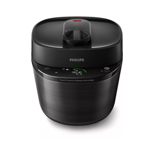 Philips All-in-One Cooker, 5 L, 1000 W, black - Pressure cooker