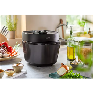 Philips All-in-One Cooker, 5 L, 1000 W, must - Kõik-ühes küpsetusseade