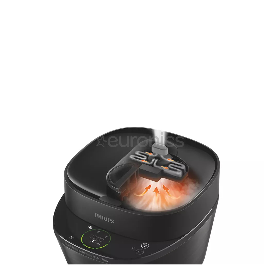 Philips All-in-One Cooker, 5 л, 1000 Вт, черный - Универсальная скороварка