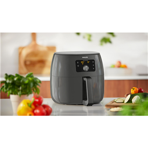 Philips Airfryer XXL, 2225 W, hall - Kuumaõhufritüür + küpsetustarvik