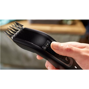 Philips Hairclipper 5000 Series, 0.5-28 mm, must - Juukselõikur