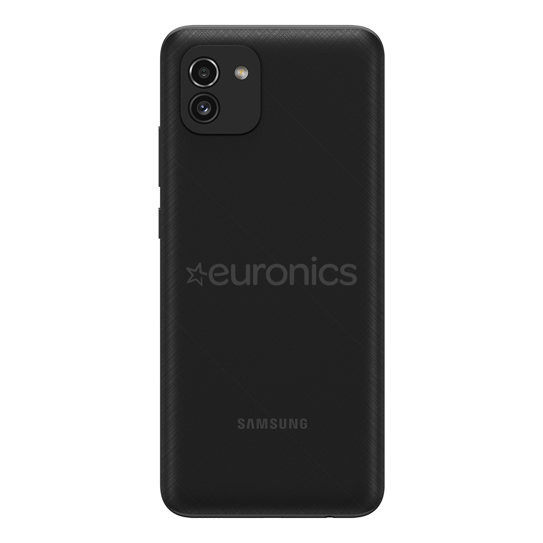 Samsung Galaxy A03, 64 ГБ, черный - Смартфон