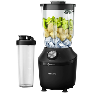 Philips 3000 Series, 600 W, 1.25 L, must - Blender + Spordipudel