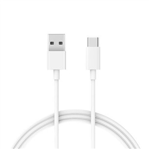 Xiaomi Mi, USB-A -- USB-C, 1 m, valge - Kaabel BHR4422GL