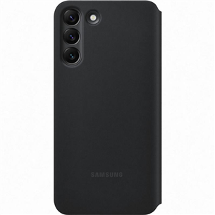 Samsung Galaxy S22+ S-View Flip Cover, must - Nutitelefoni kaaned