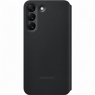 Samsung Galaxy S22 S-View Flip Cover, must - Nutitelefoni kaaned