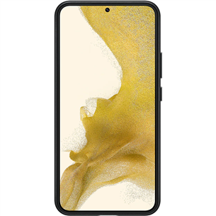 Samsung Galaxy S22+ Leather Cover, nahk, must - Nutitelefoni ümbris