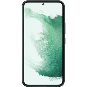 Samsung Galaxy S22 Leather Cover, кожа, темно-зеленый - Чехол для смартфона