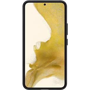 Samsung Galaxy S22 Leather Cover, кожа, черный - Чехол для смартфона