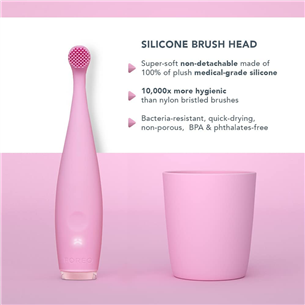 Foreo ISSA baby, pink - Electric Baby Toothbrush