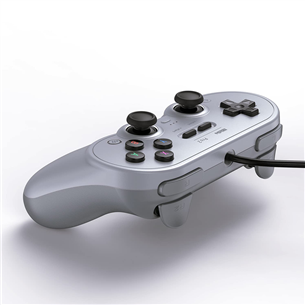 8Bitdo Pro 2 Wired, gray - Gaming controller