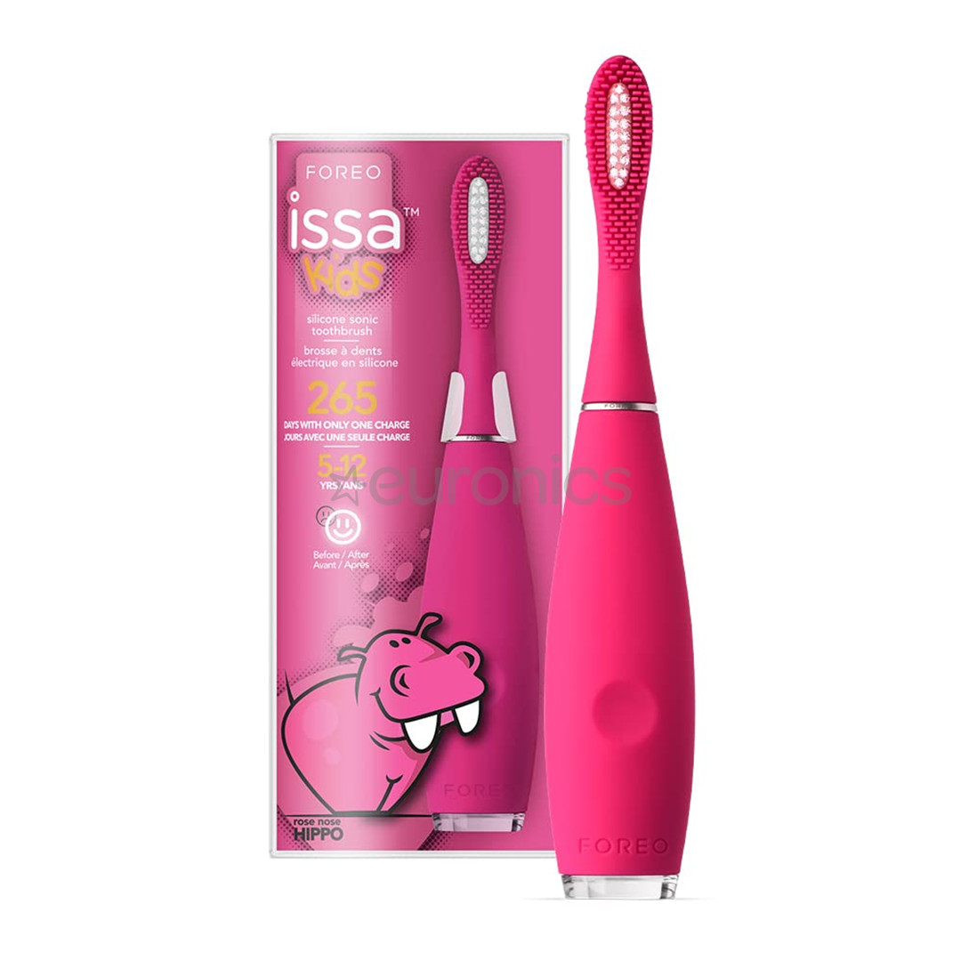 Foreo ISSA kids, розовый - Электрическая зубная щетка для детей
