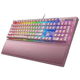 Razer BlackWidow V3 Green Switch, US, pink - Keyboard