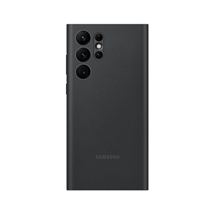 Samsung Galaxy S22 Ultra LED View Cover, черный - Чехол для смартфона