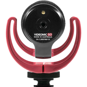 RODE VideoMic GO, 3.5 mm, black/red - Wireless Microphone