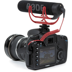 RODE VideoMic GO, 3,5 мм, черный/красный - Беспроводной микрофон