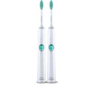 Philips Sonicare EasyClean, 2 шт., белый/зеленый - Комплект электрических зубных щеток