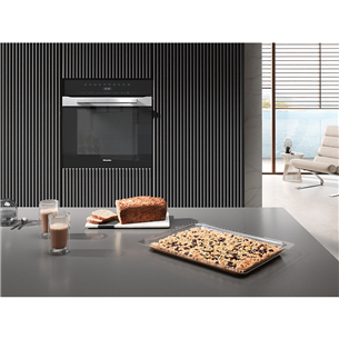 Miele, 76 L, black - Built-in Oven