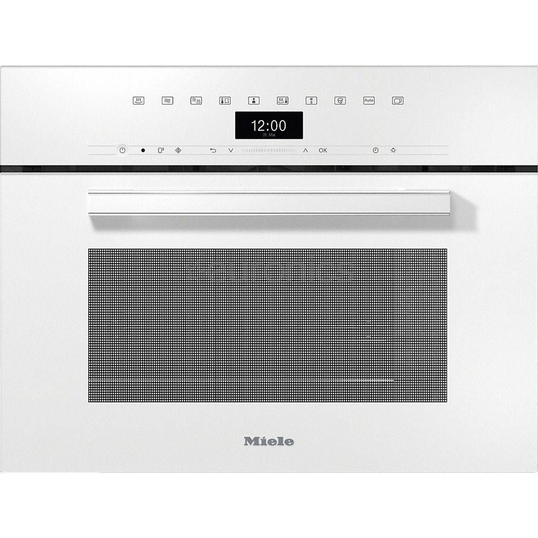 Miele, 40 L, white - Built-in Microwave-Steam Oven
