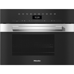 Miele, 40 L, roostevaba teras - Integreeritav mikrolaine-auruahi DGM7440EDST/CLST