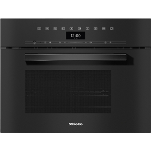 Miele, 40 L, must - Integreeritav mikrolaine-auruahi DGM7440OBSW