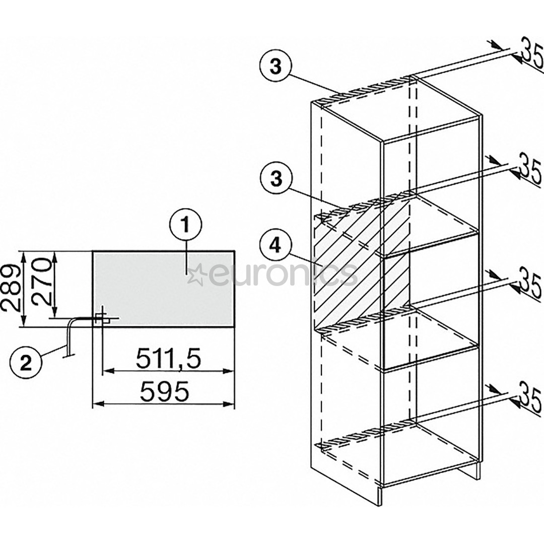 Miele, 40 л, черный - Интегрируемый паровой духовой шкаф с микроволновой печью