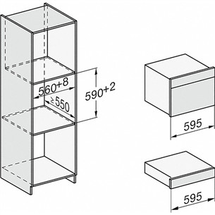 Miele, 40 л, черный - Интегрируемый паровой духовой шкаф с микроволновой печью