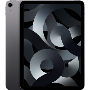 Apple iPad Air (2022), 10,9", 256 GB, WiFi, kosmosehall - Tahvelarvuti MM9L3HC/A