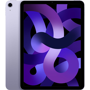 Apple iPad Air (2022), 10,9", 64 GB, WiFi, lilla - Tahvelarvuti