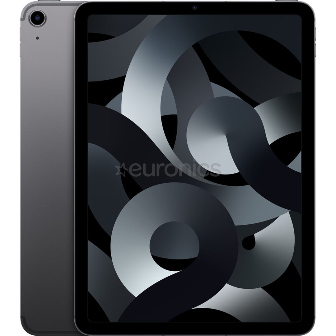 Apple iPad Air (2022), 10,9", 256 GB, WiFi + LTE, kosmosehall - Tahvelarvuti