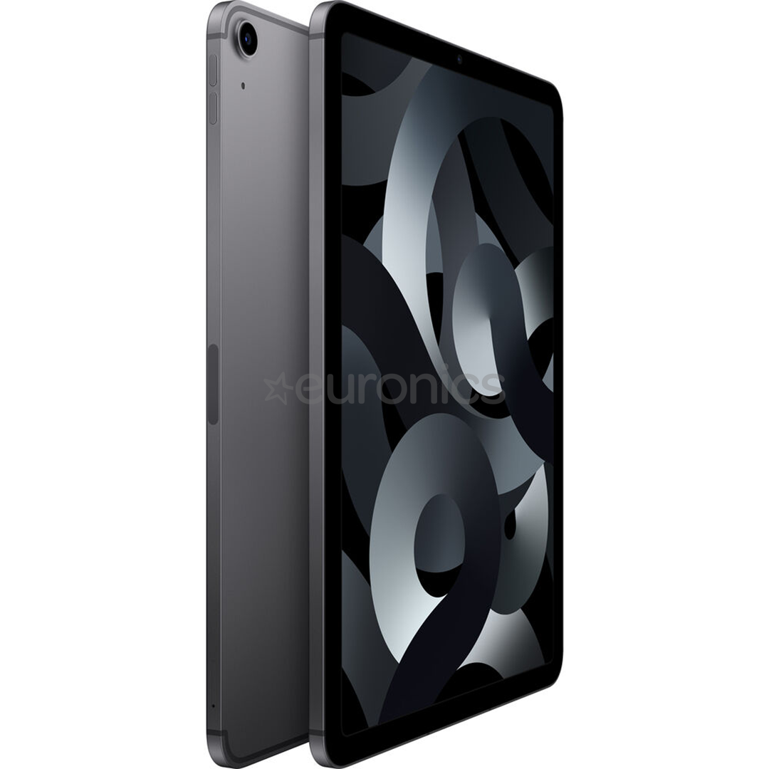Apple iPad Air (2022), 10,9", 256 GB, WiFi + LTE, kosmosehall - Tahvelarvuti