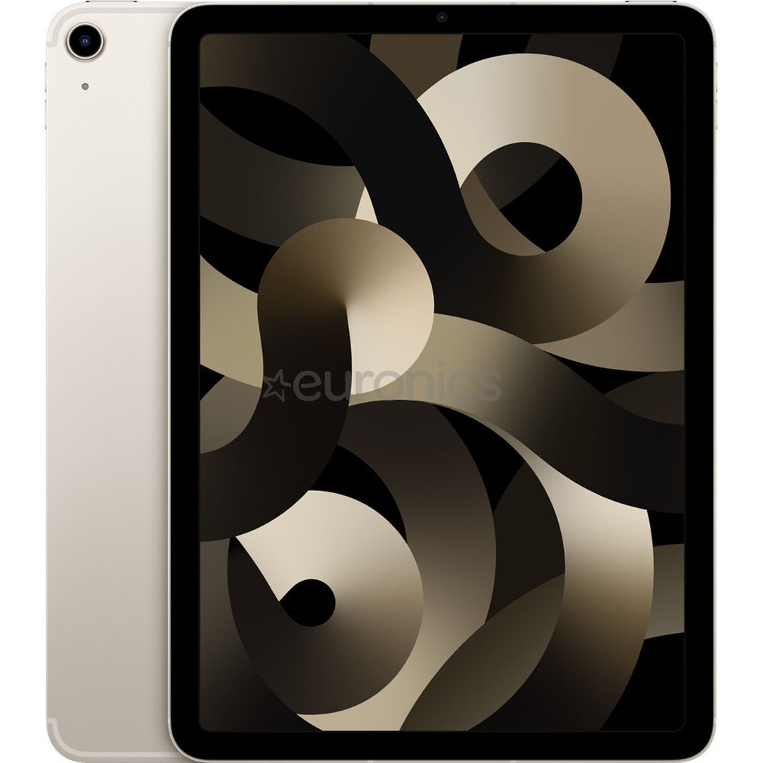 Apple iPad Air (2022), 10,9", 64 GB, WiFi + LTE, beež - Tahvelarvuti