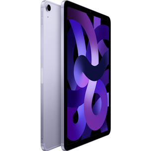 Apple iPad Air (2022), 10,9", 64 GB, WiFi + LTE, lilla - Tahvelarvuti