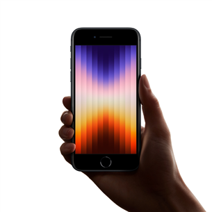 Apple iPhone SE 2022, 64 GB, midnight - Smartphone