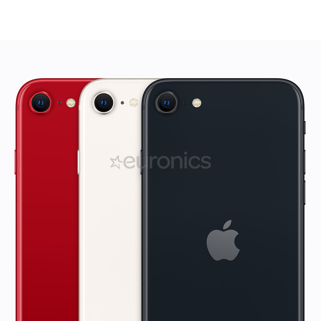 Apple iPhone SE 2022, 128 GB, midnight - Smartphone