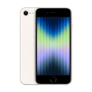 Apple iPhone SE 2022, 256 GB, starlight - Smartphone