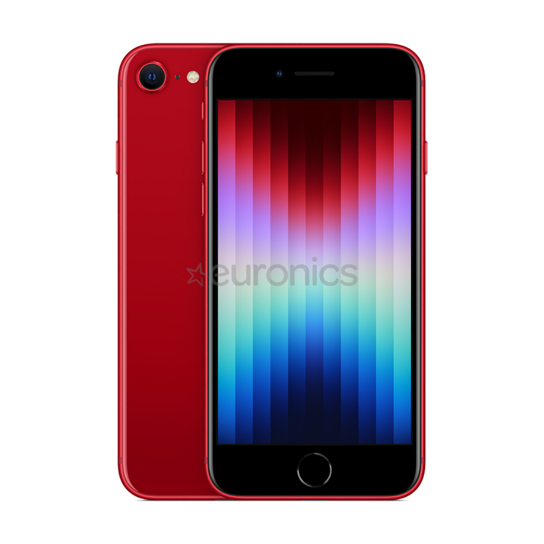 Apple iPhone SE 2022, 128 GB, (PRODUCT)RED - Nutitelefon