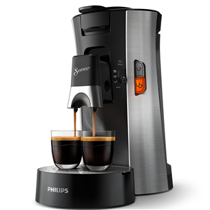 Philips Senseo Select, black/grey - Coffee pod machine CSA250/11