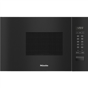 Miele, 17 L, 800 W, black - Built-in Microwave Oven with Grill M2234OBSW