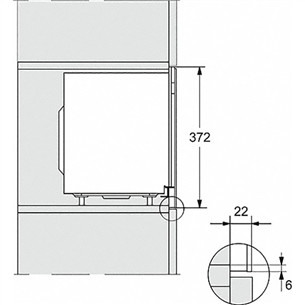 Miele, 17 л, 800 Вт, черный - Интегрируемая микроволновая печь с грилем
