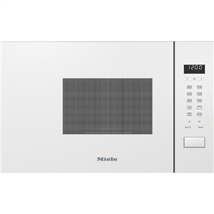 Miele, 17 L, 800 W, white - Built-in Microwave Oven with Grill M2234BRWS
