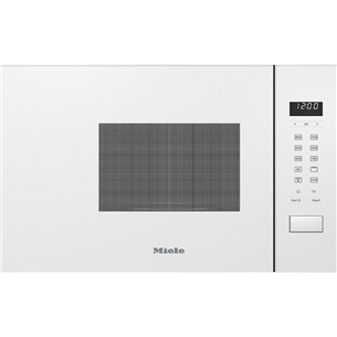 Miele, 17 L, 800 W, valge - Integreeritav mikrolaineahi grilliga M2234BRWS