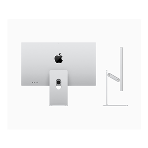 Apple Studio Display,  27", 5K, LED IPS, standard glass, tilt & height adjustable stand, silver - Monitor