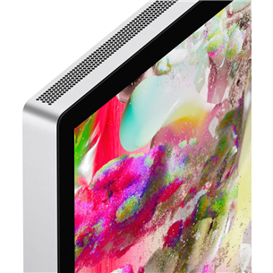 Apple Studio Display,  27", 5K, LED IPS, nano-texture glass, tilt & height adjustable stand, silver - Monitor