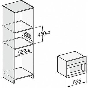 Miele CVA 7440, черный - Интегрируемая кофемашина