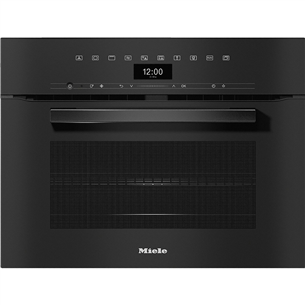 Miele, mikrolainefunktsiooniga, 43 L, must - Integreeritav kompaktahi H7440BMOBSW