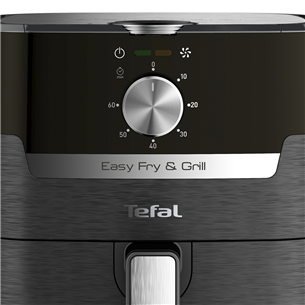 Tefal Easy Fry & Grill, 1550 W, must - Kuumaõhufritüür