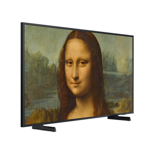 Samsung The Frame 2022 QLED 4K UHD, 75'', feet stand, black - TV