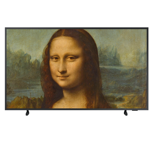 Samsung The Frame LS03B (2022), 85'', 4K UHD, QLED, боковые ножки, черный - Телевизор QE85LS03BAUXXH